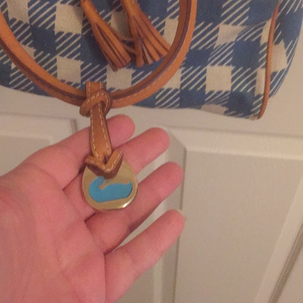Dooney and Bourke Gingham Purse - Picture 10 of 11